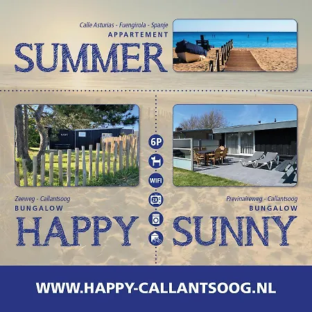 Holiday home Sunny, Lekker Uitwaaien Op Het Strand!
